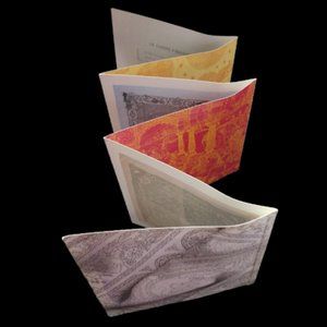 Hermes Scarf foldable booklet